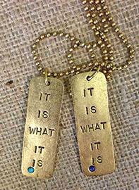 Sherry Harris, it is what it is, the view is great, island living, moving to the islands, gold accessory